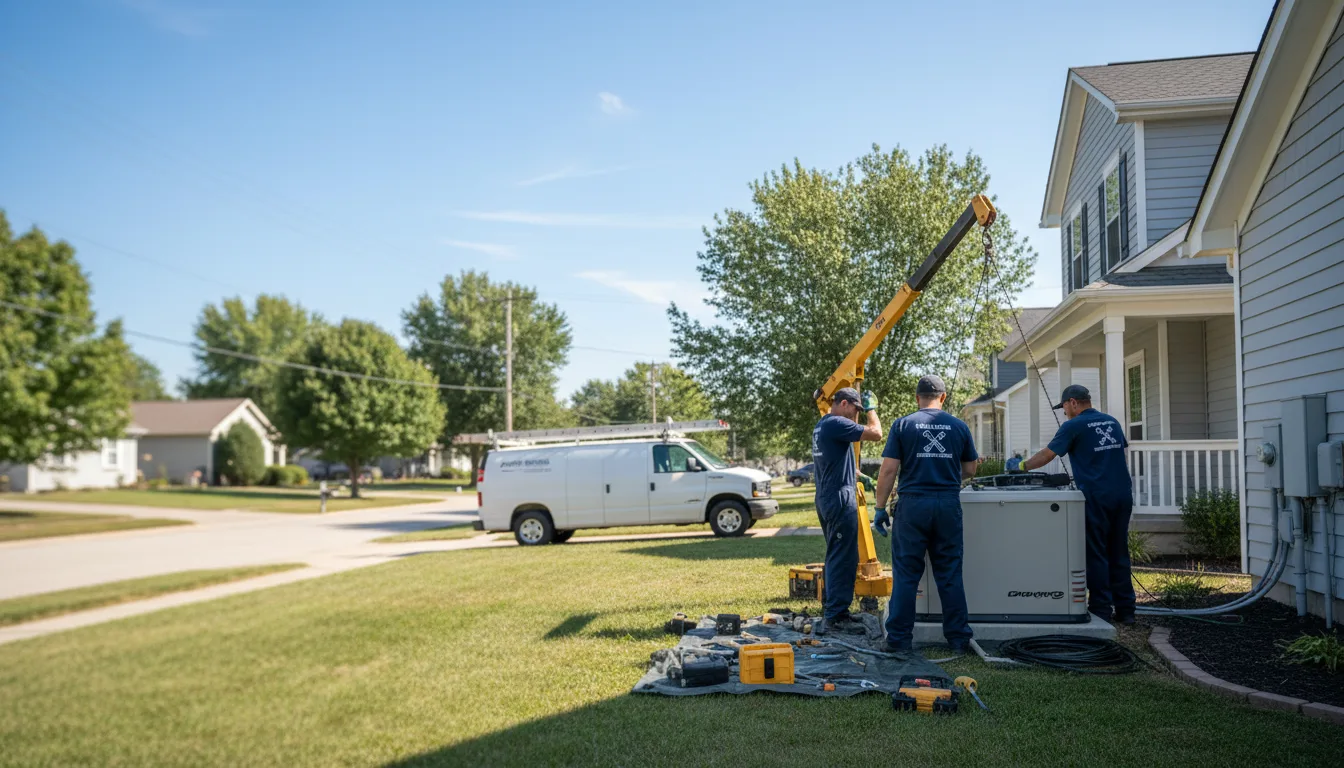 Generator Installation in Farmersville, TX near me